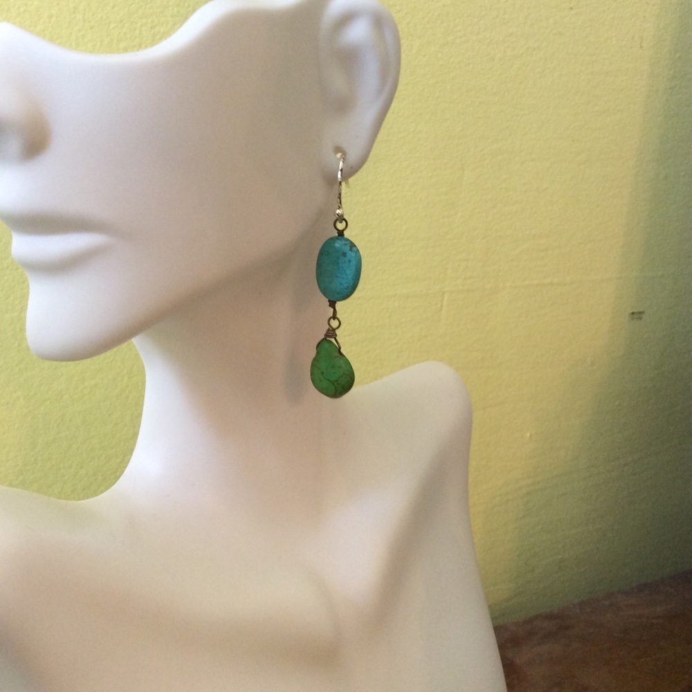 Barse NWT Sterling Silver Genuine Stones Earrings - Picture 4 of 4
